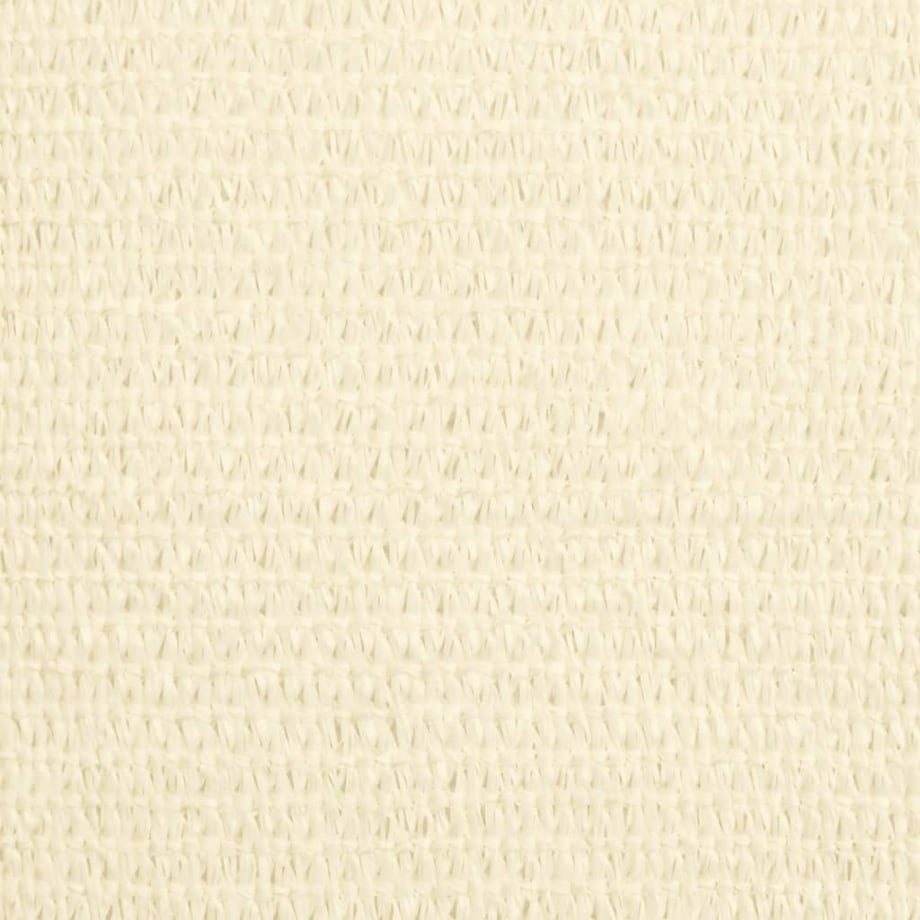 vidaXL Żagiel przeciwsłoneczny, 160 g/m², kremowy, 5x6 m, HDPE