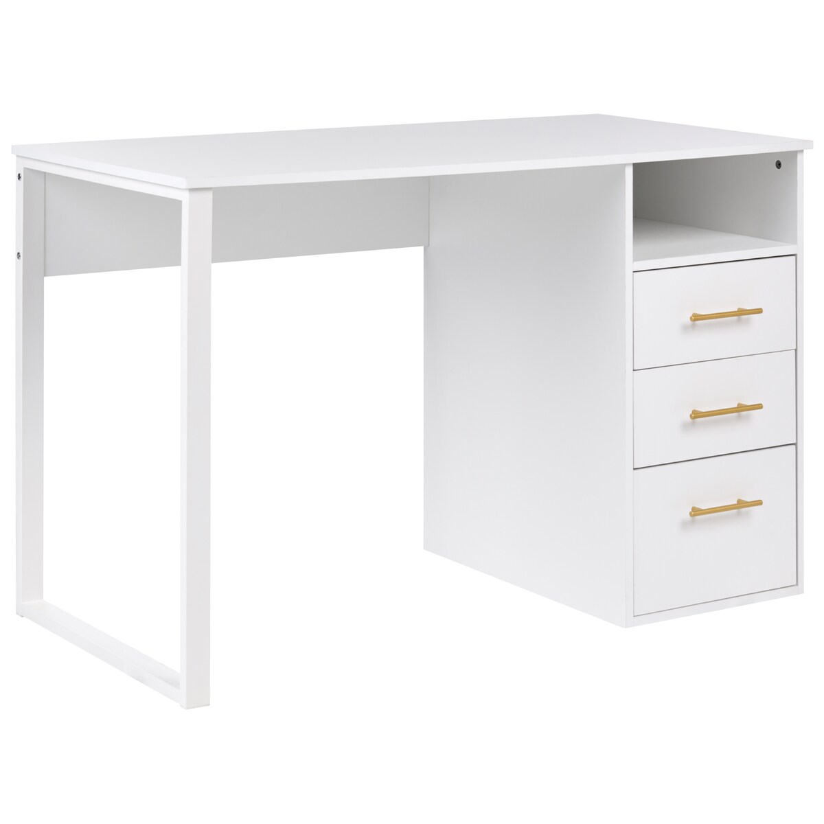 Biurko ZERLAY Biały 120 cm 60 cm