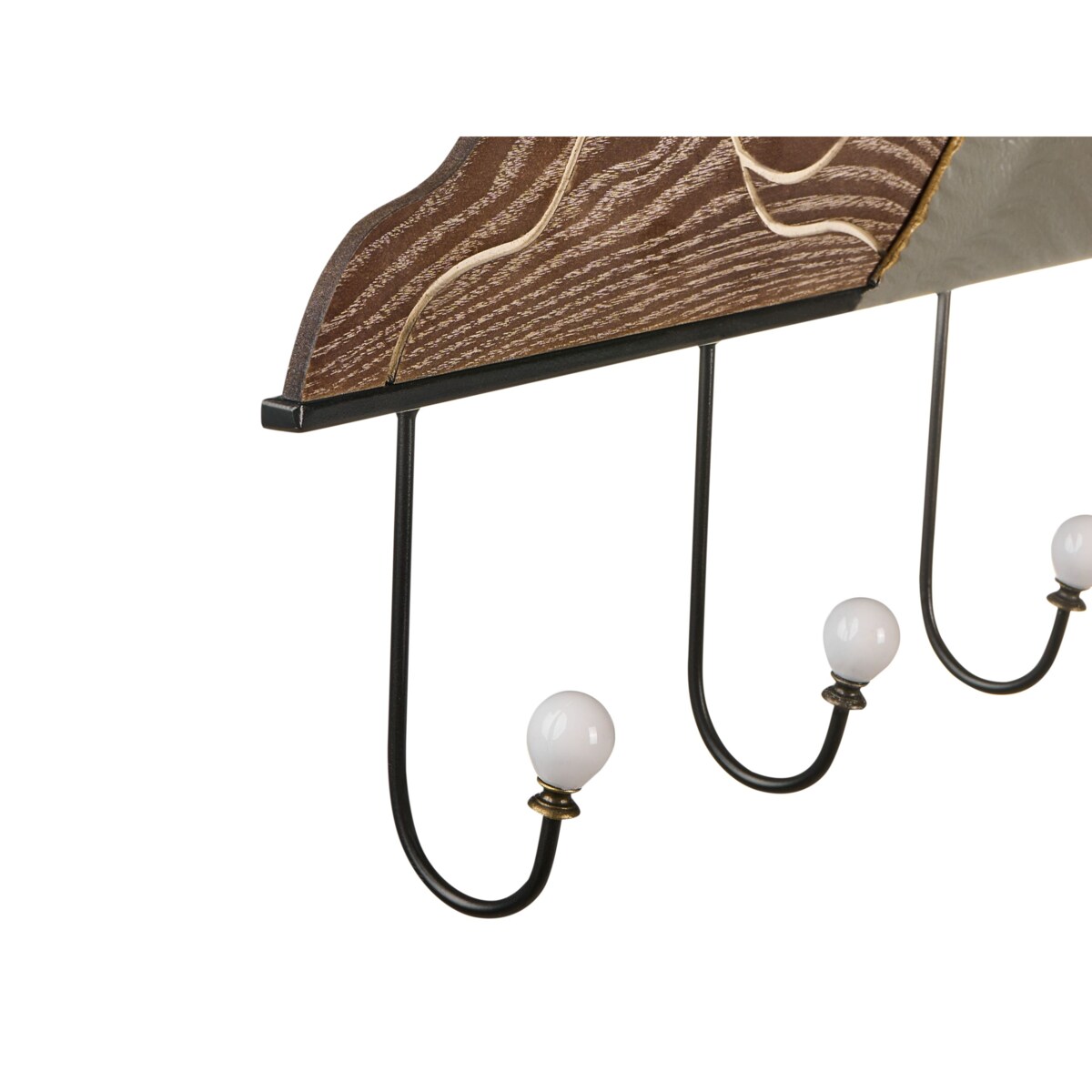 Wieszak ścienny SLIGO Czarny