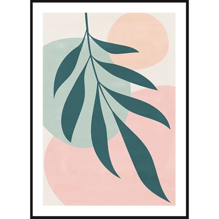 Poster Story, Plakat, Obraz - Pastelowa Gałązka No2, wymiary 21 x 30 cm