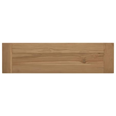 vidaXL Ławka, 110 cm, lite drewno tekowe