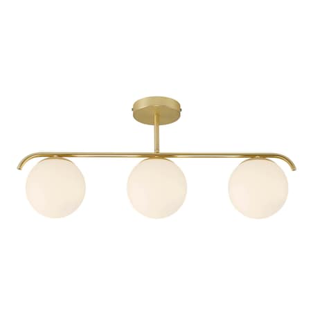 Lampa sufitowa glamour Grant 2010583035 Nordlux balls kule mosiądz