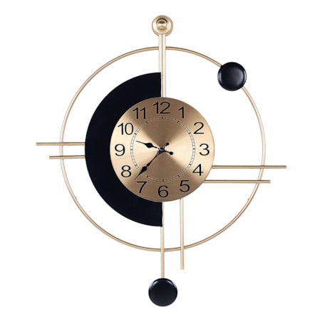 Zegar ścienny ALLOGNY Żelazo Złoty