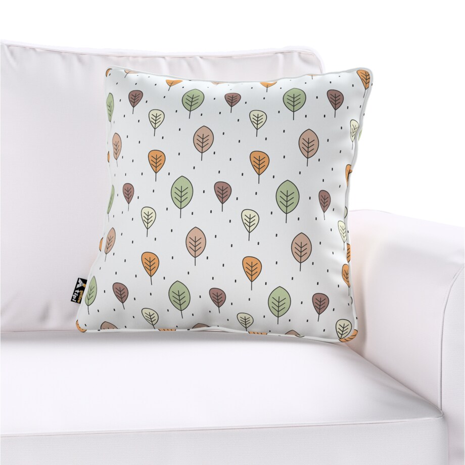 Poszewka Lola 45x45 ecru-brązowy