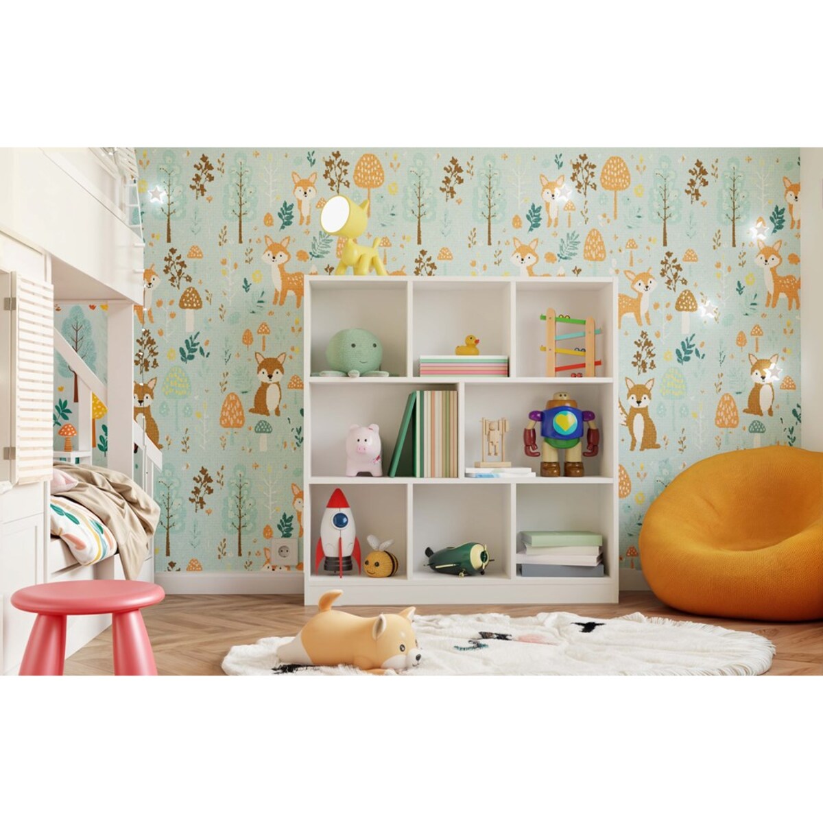 Regał Fiesta 8P Biały