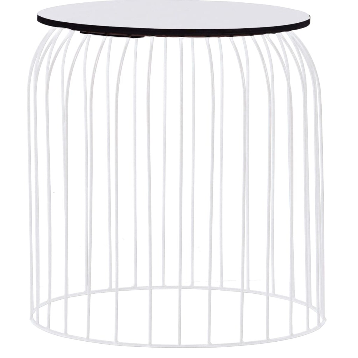 vidaXL Stoliki kawowe, 3 szt., białe