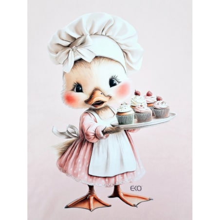 Kocyk Panelowy Muszelka KUCHARKA