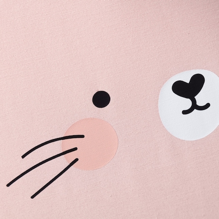 Puf kostka Rainbow Rabbit, 40x40