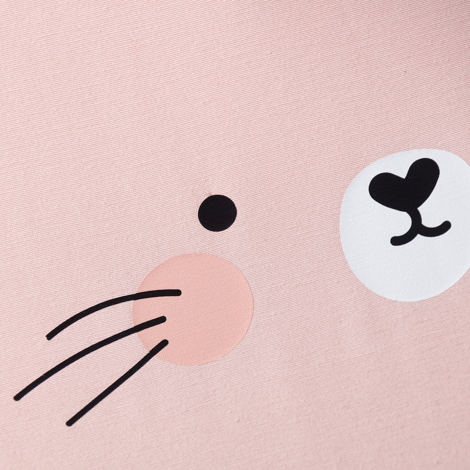 Puf kostka Rainbow Rabbit, 40x40