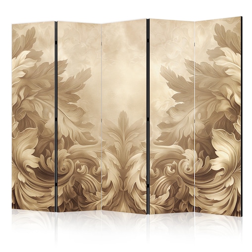 Parawan Dwustronny Rzeźbione ornamenty barokowe 225x172cm