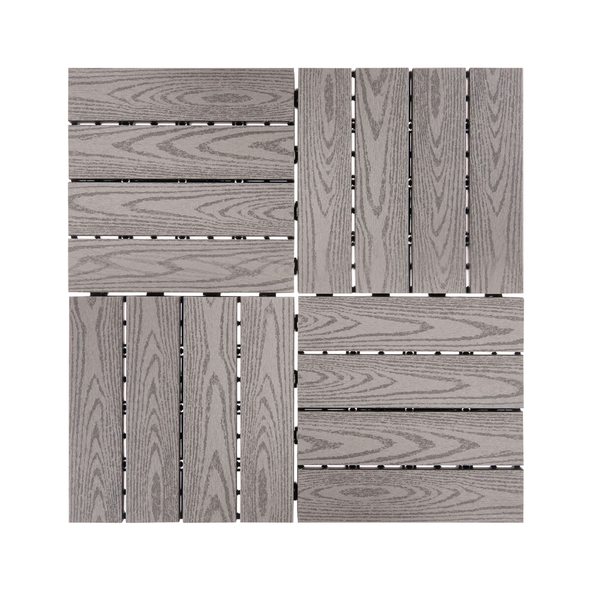 Płytki tarasowe ATESSA Kompozyt WPC Szary