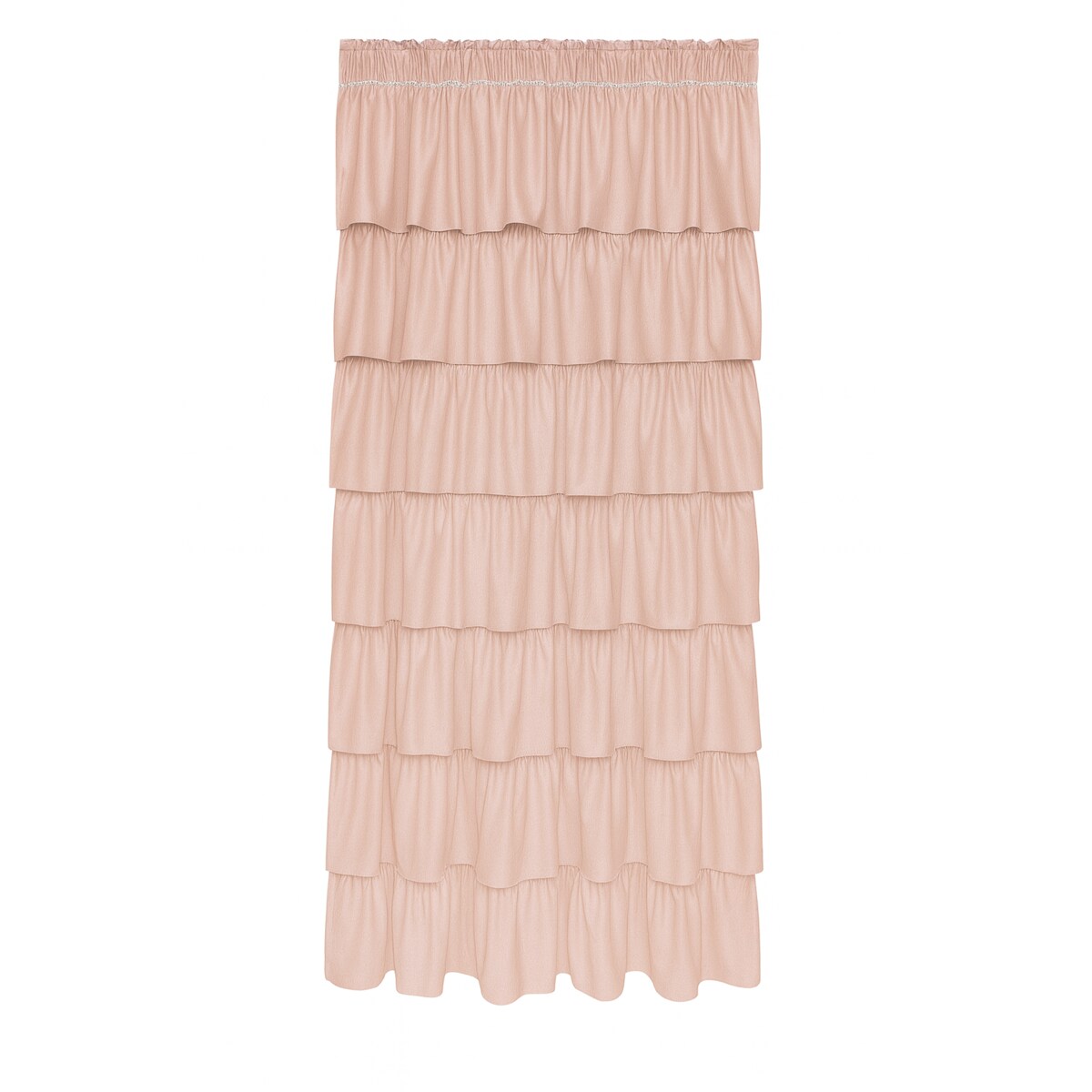 zasłona "romantica" 90x250 cm brudny róż