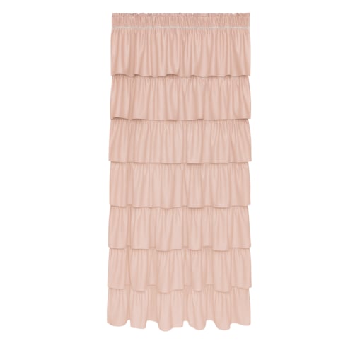 zasłona "romantica" 90x250 cm brudny róż