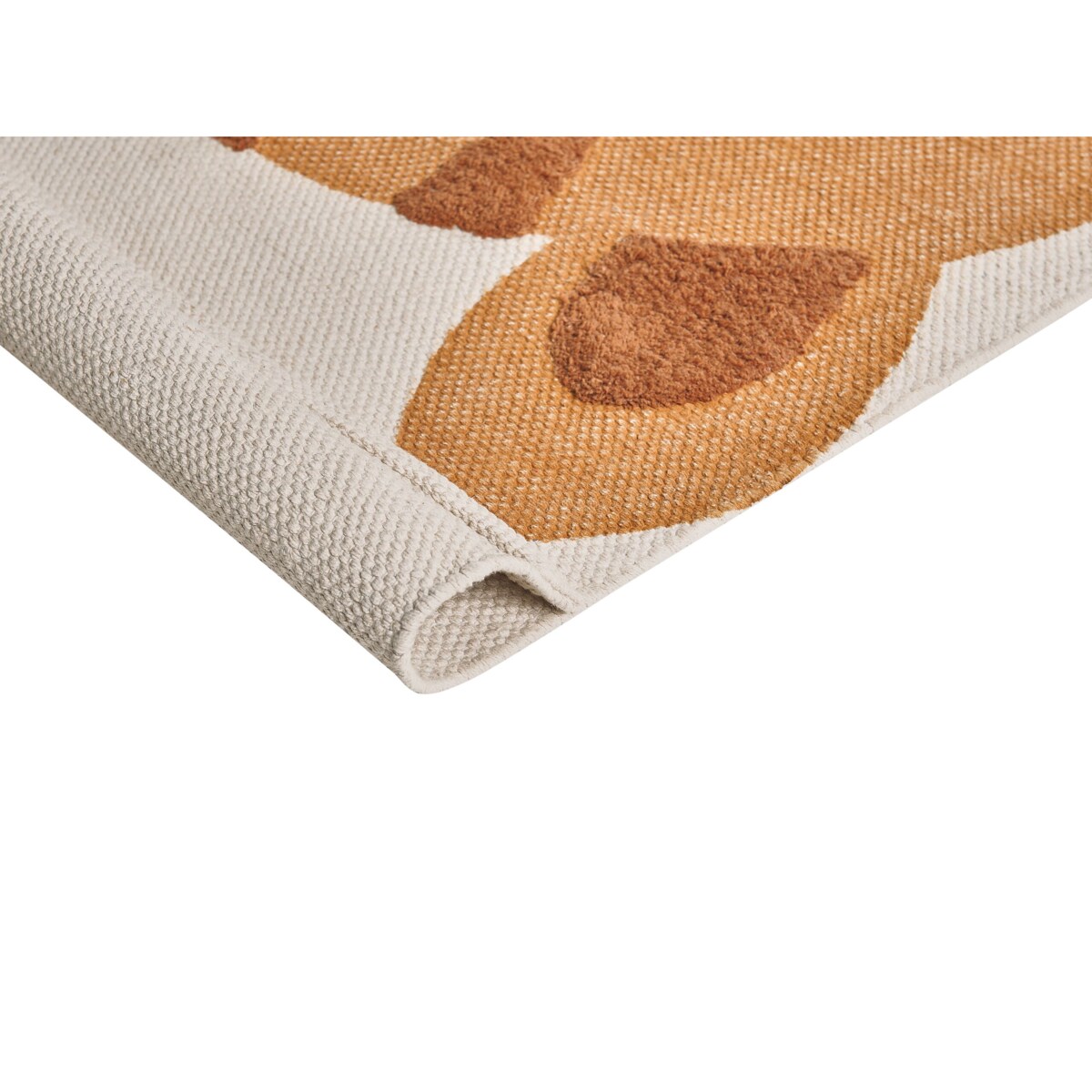 Dywan dziecięcy bawełniany motyw tygrysa 80 x 150 cm wielokolorowy SIGLI