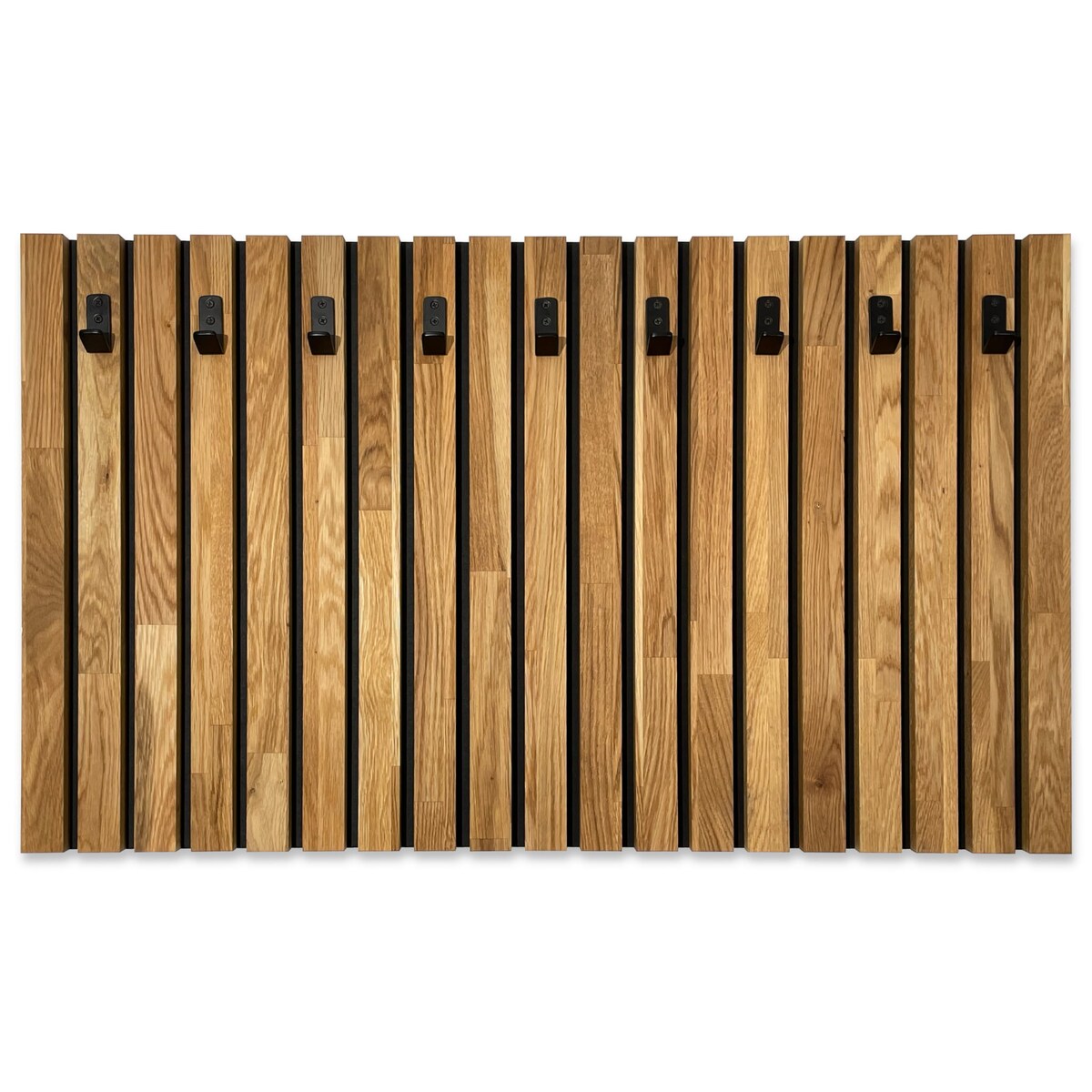 Wieszak na ubrania na ścianę Lamele 100cm