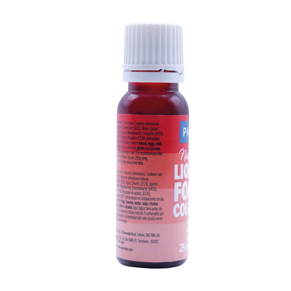 PME Naturalny barwnik spożywczy w płynie 25 ml czerwony