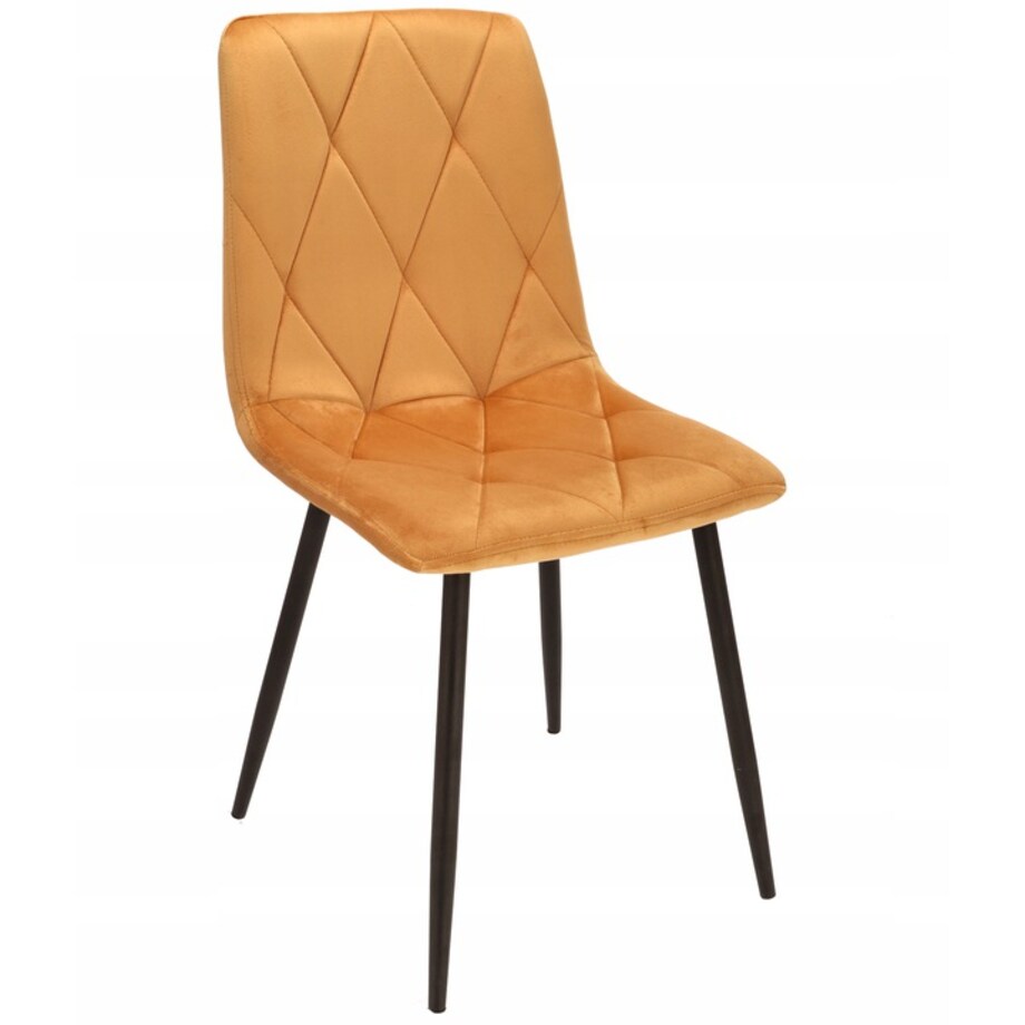 2 X Krzesło Do Jadalni Kuchni Stołu Zestaw Komplet Piado Żółte