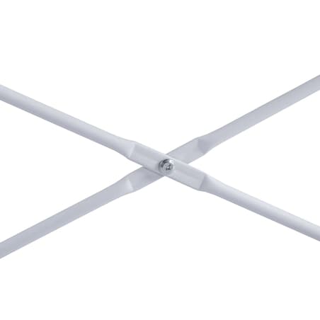 vidaXL Biurko komputerowe, białe 110x60x70 cm, materiał drewnopochodny