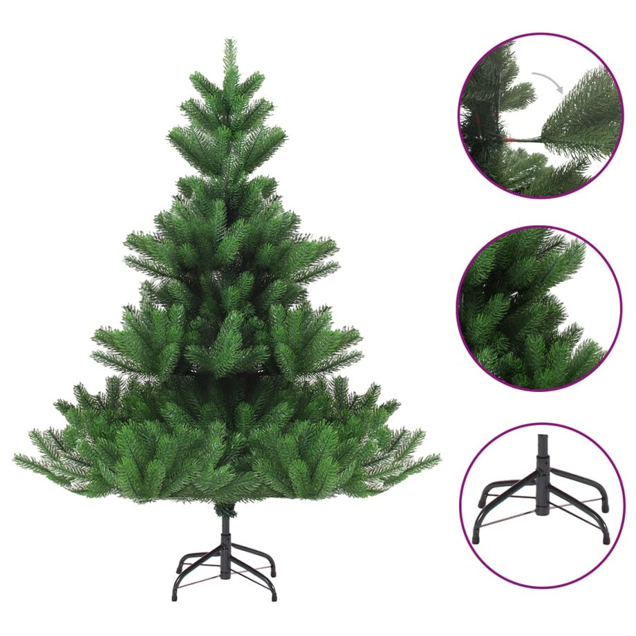 vidaXL Sztuczna jodła kaukaska, zielona, 150 cm