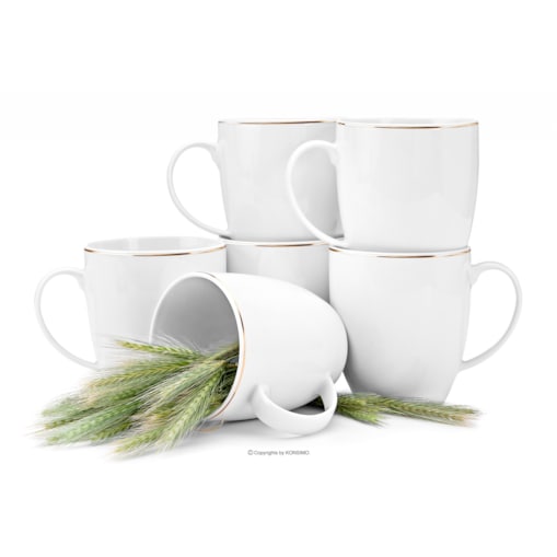 Kubek 6szt. BOSS ZŁOTA LINIA