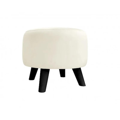 Pufa POLA MG50 kremowa/czarna