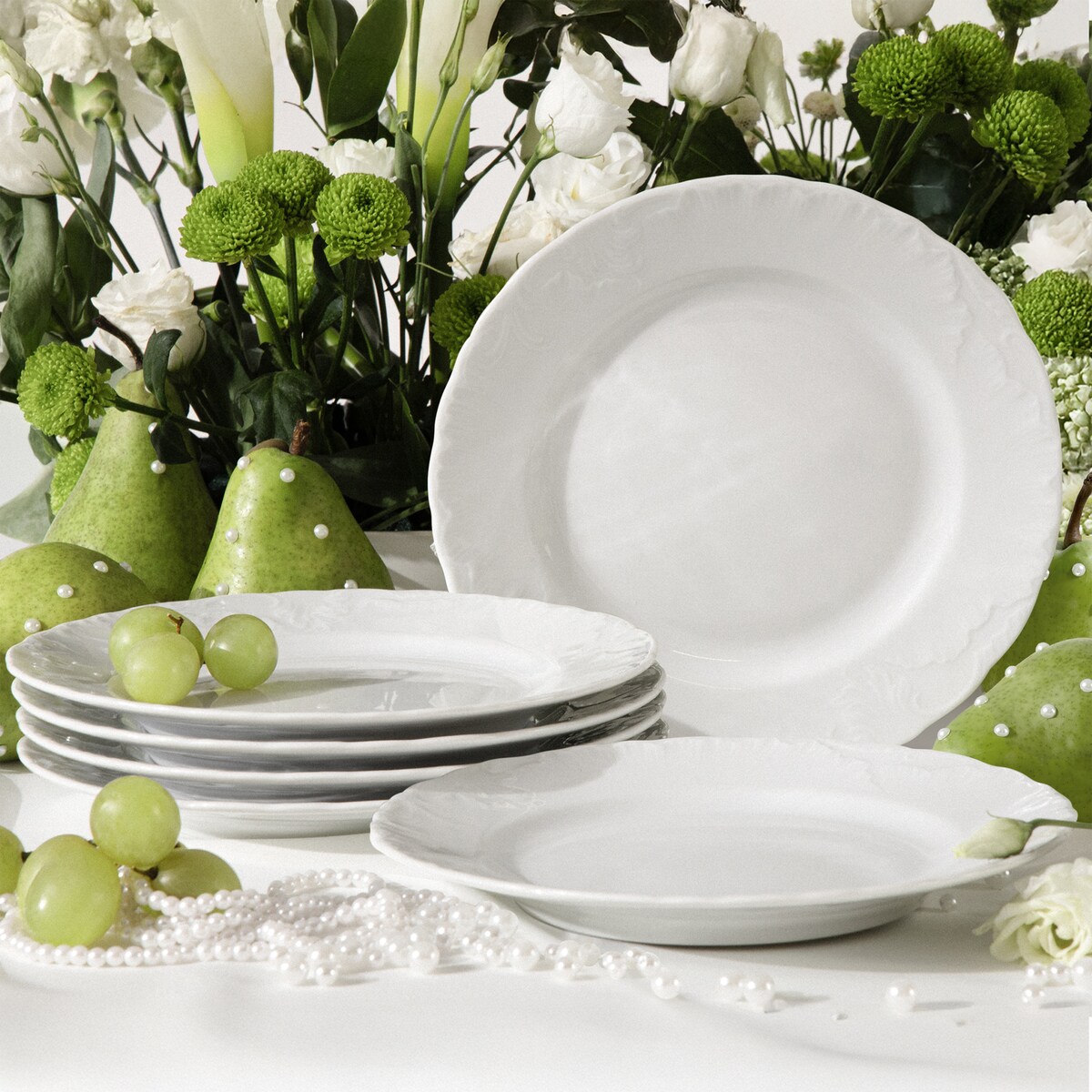 Konsimo ROCOCO MARIA Talerz śniadaniowy 6 szt.