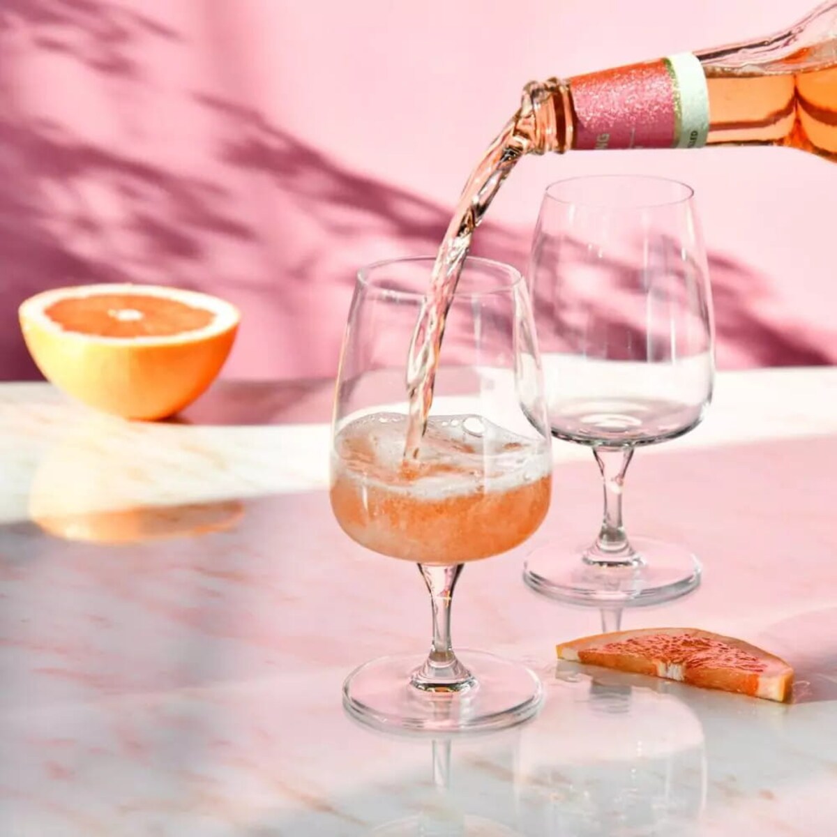 Niskie Kieliszki do wody soku drinków Krosno 330ml MODERN do koktajli piwa