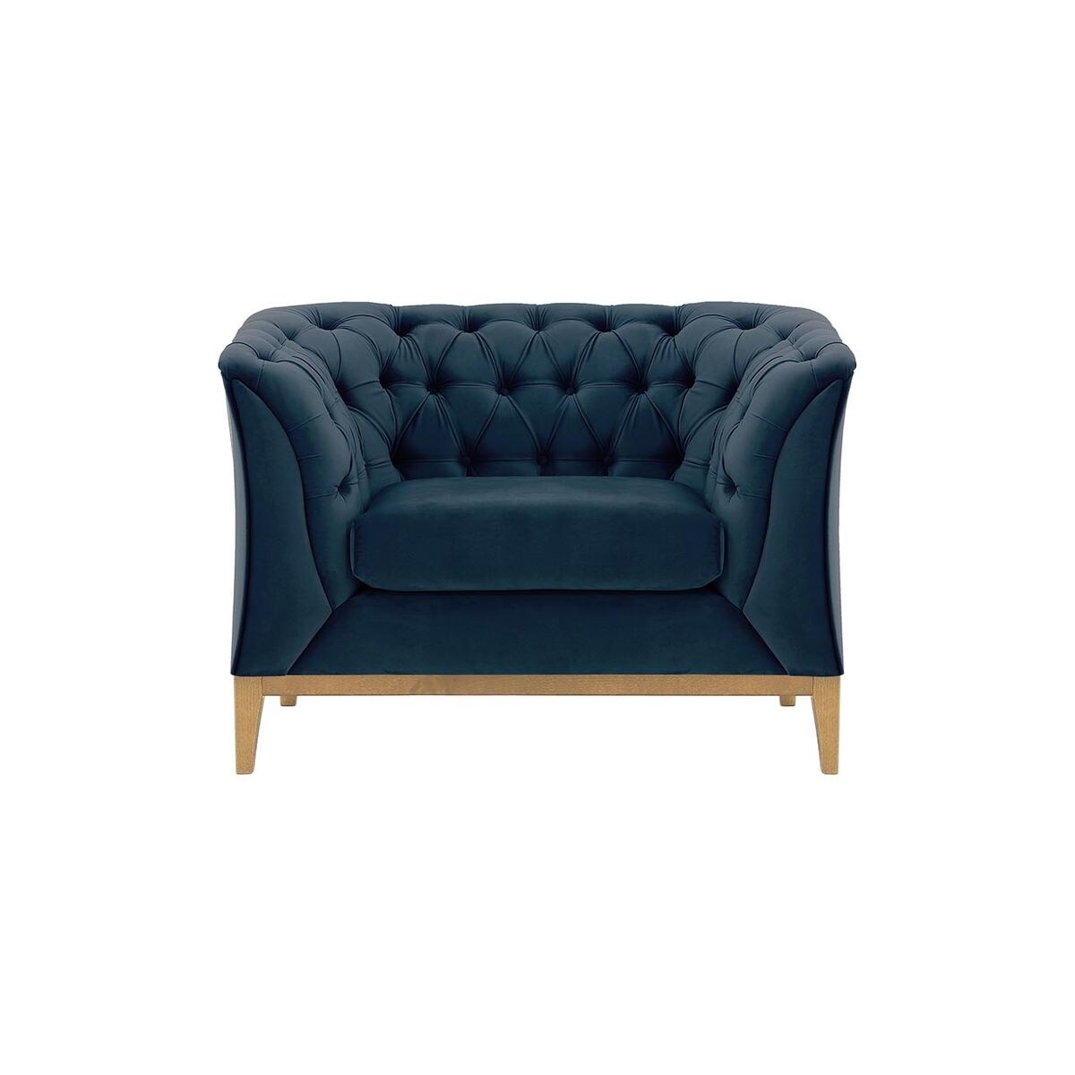 Fotel Chesterfield Modern Wood-Velluto 11