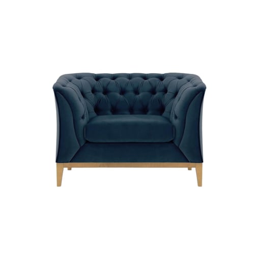 Fotel Chesterfield Modern Wood-Velluto 11