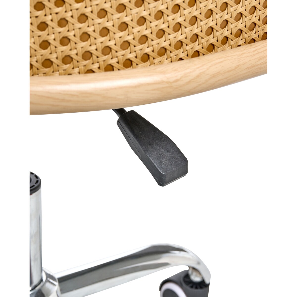 Krzesło obrotowe BALTIMORE Ekoskóra Brązowy