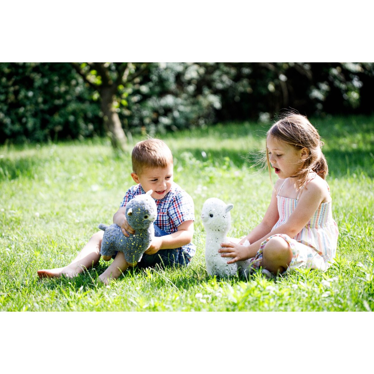 InnoGIO GIOplush Lama Szara Maskotka 30 cm