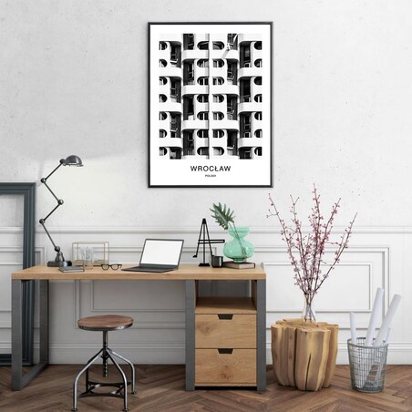 plakat wrocław 21x30 cm