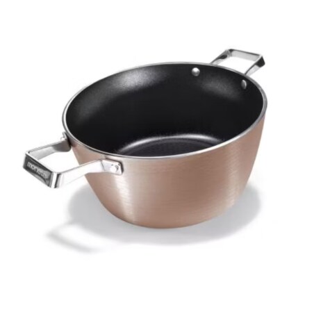 Garnek z pokrywką Rose Gold Diamant, 24 cm, Moneta