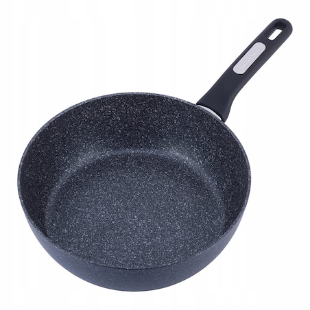 Patelnia głęboka gruba marmurowa 28cm KAMILLE