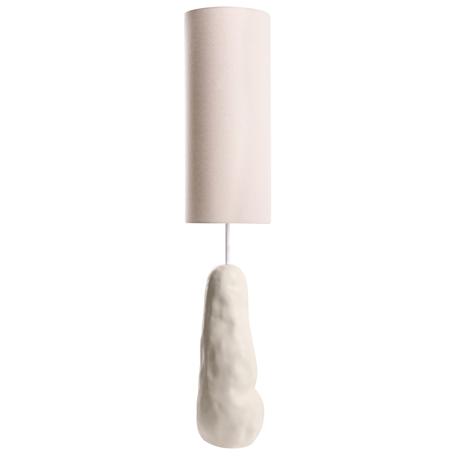Lampa podłogowa SELB Ceramika Jasnobeżowy