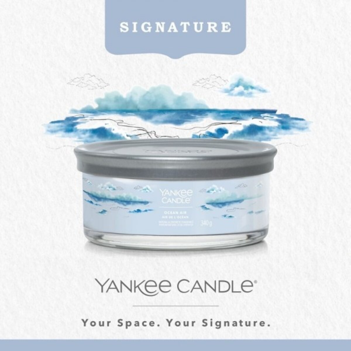 YC SIGNATURE – Świeca średnia OCEAN AIR