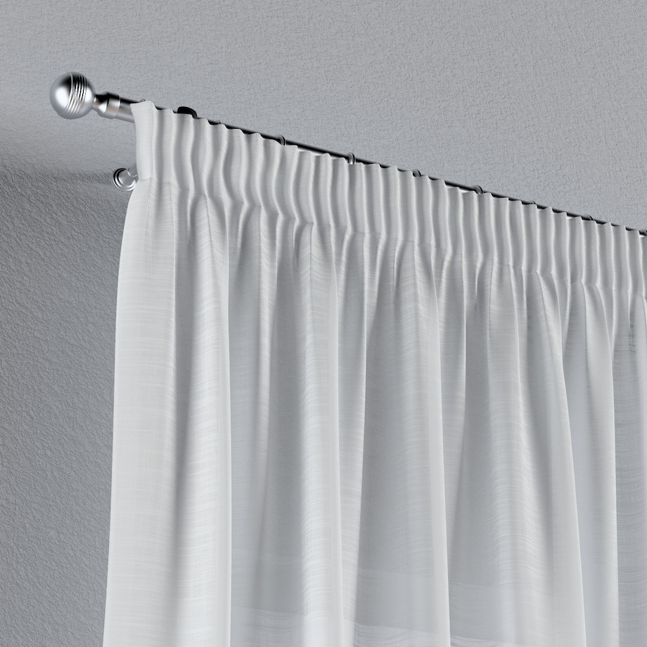 Zasłona na taśmie marszczącej 1 szt. 130x260 prześwitujący ecru