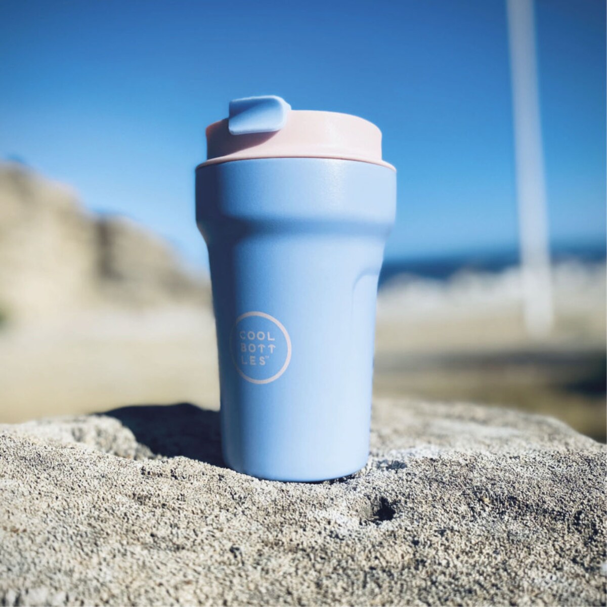 Cool Bottles Kubek termiczny 350 ml Triple cool Paradise Mykonos