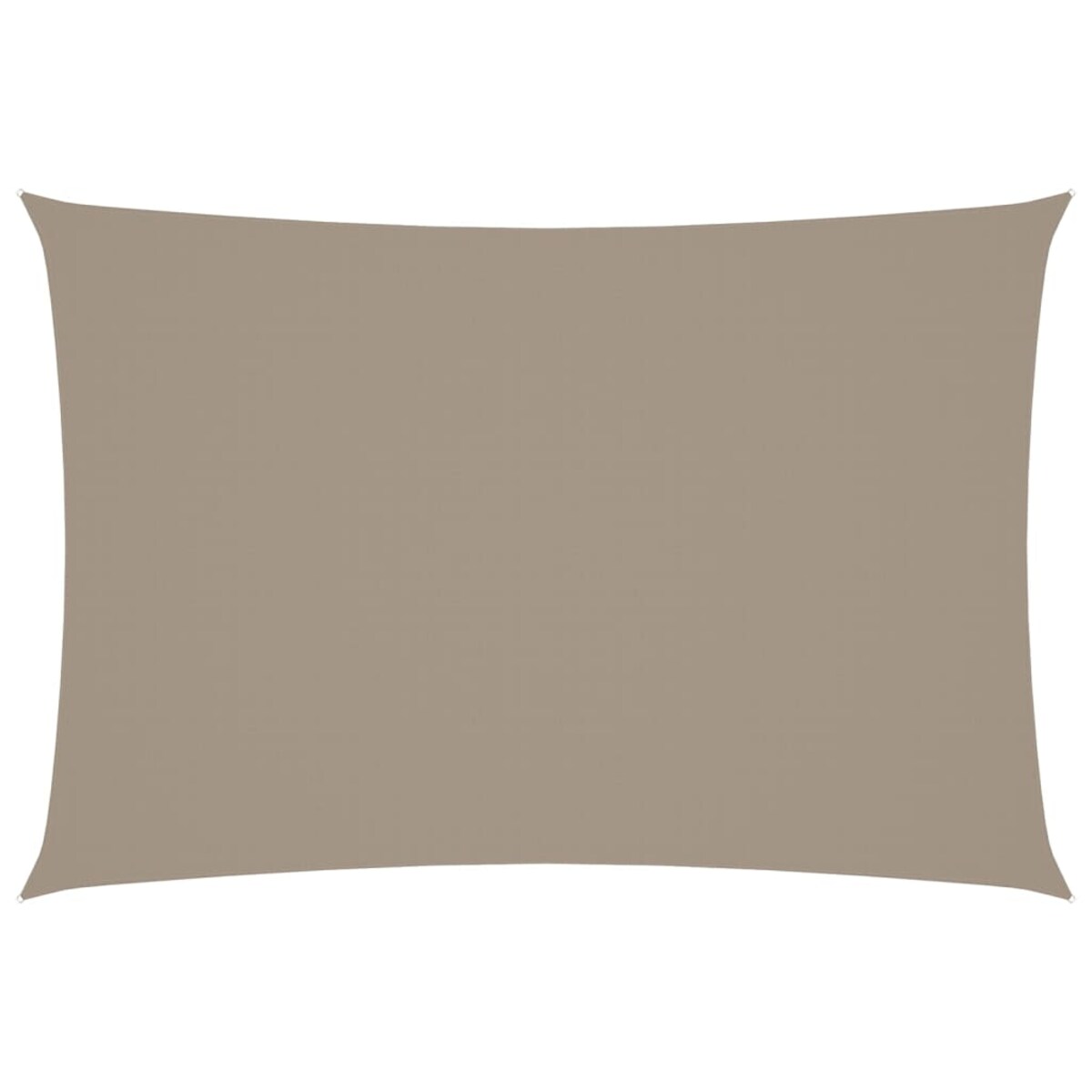vidaXL Prostokątny żagiel ogrodowy, tkanina Oxford, 2,5x4,5 m, taupe
