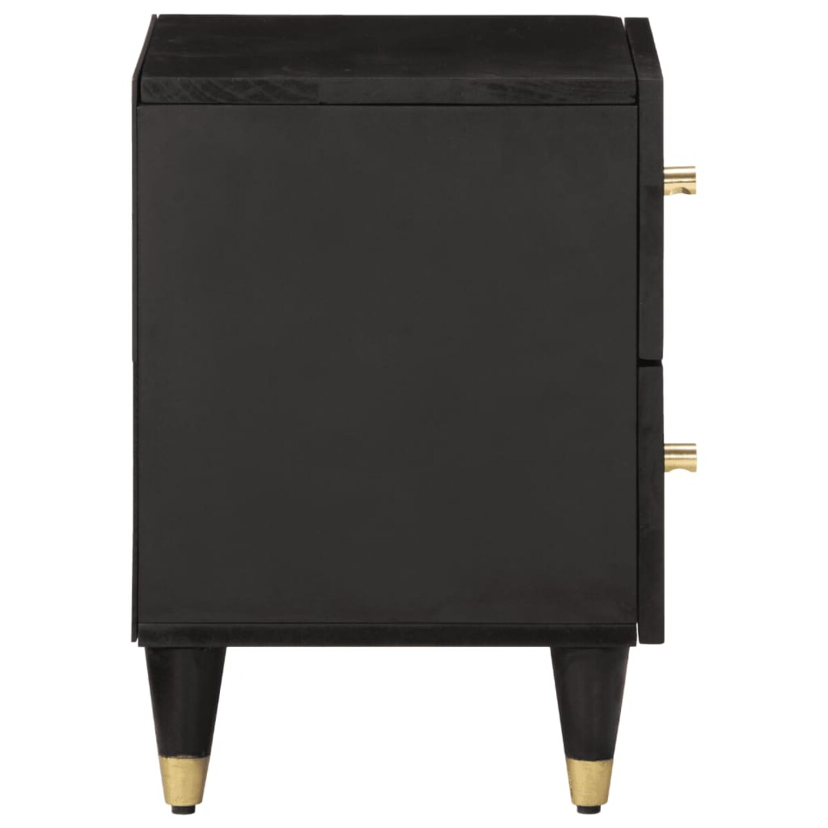 vidaXL Szafka nocna, 40x33x46 cm, lite drewno mango