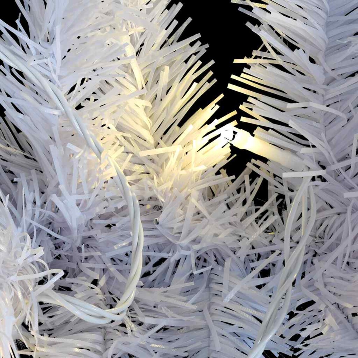 vidaXL Świąteczna girlanda z lampkami LED, 20 m, biała