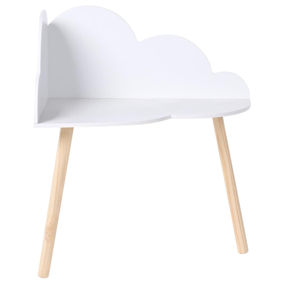 Stół z krzesłem dla dzieci CLOUDY Biały