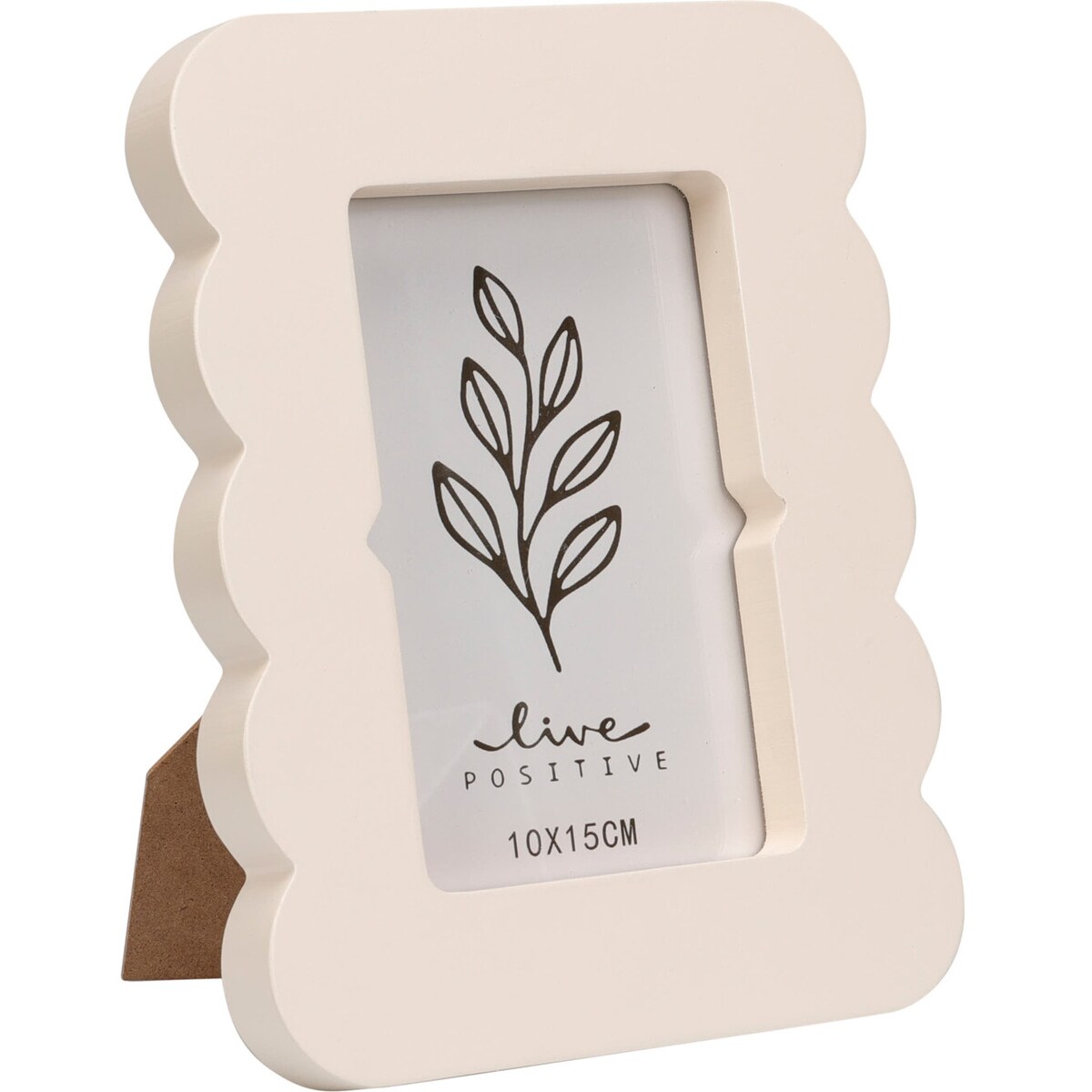 Ramka na zdjęcie z falowanym brzegiem BASE, 16 x 2,2 x 20,8 cm