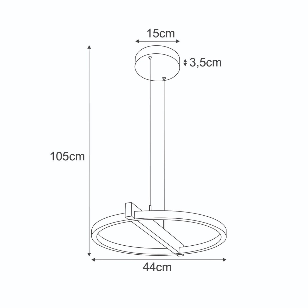 Lampa wisząca K-8230 z serii TIVOLI