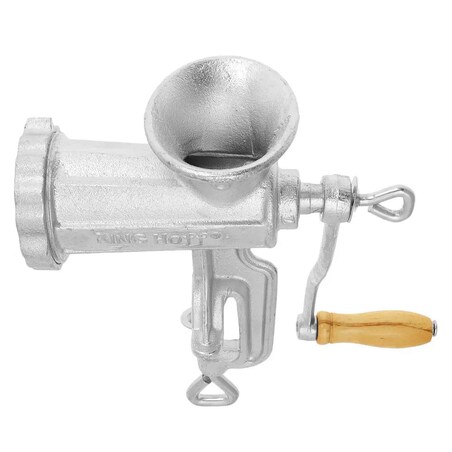 Maszynka żeliwna do mielenia mięsa #8 + akcesoria KINGHOFF