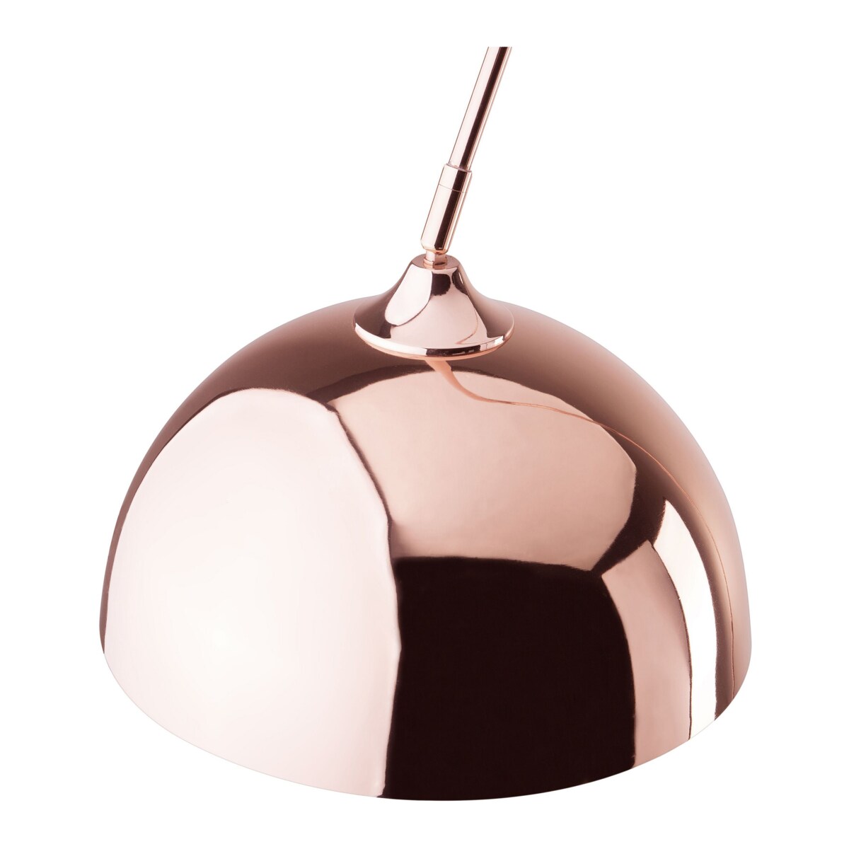 Lampa podłogowa metalowa miedziana CANDELLA