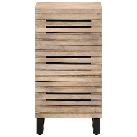 vidaXL Szafka, 40x34x75 cm, lite drewno mango