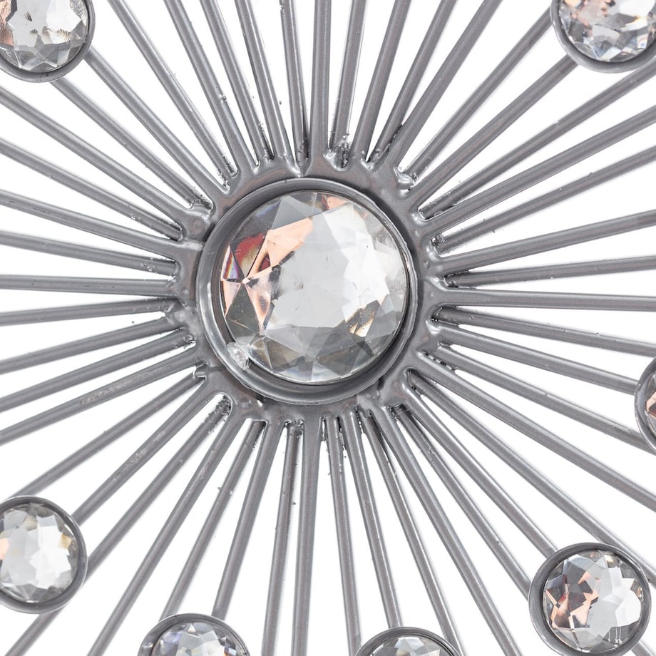 Dekoracja Space silver 48cm, 48x2x48cm