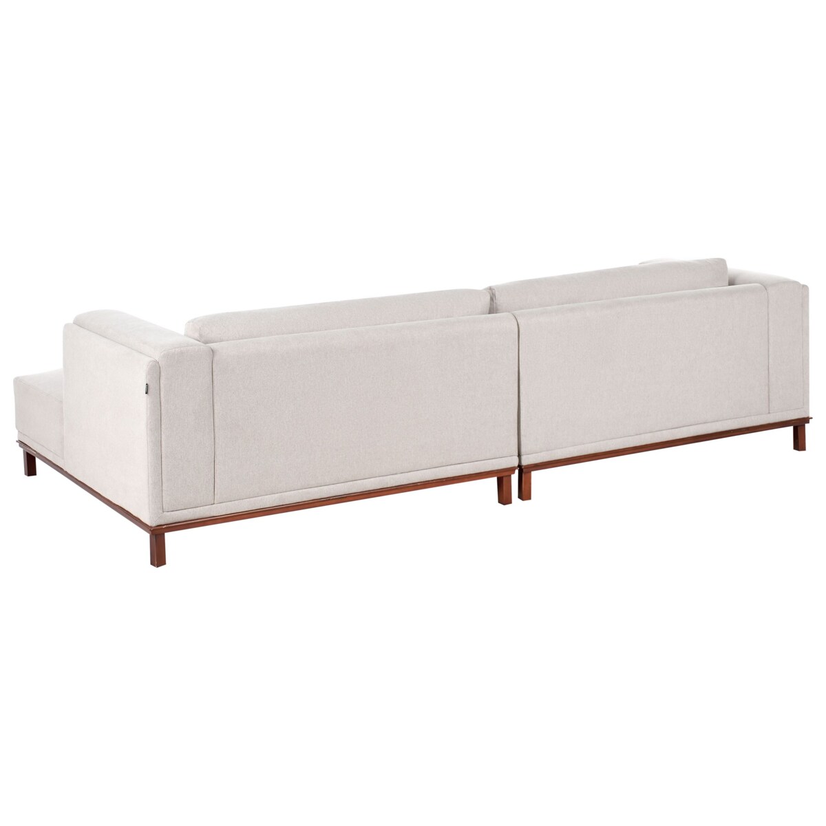 Narożnik VENG Jasnobeżowy dla 4 osób