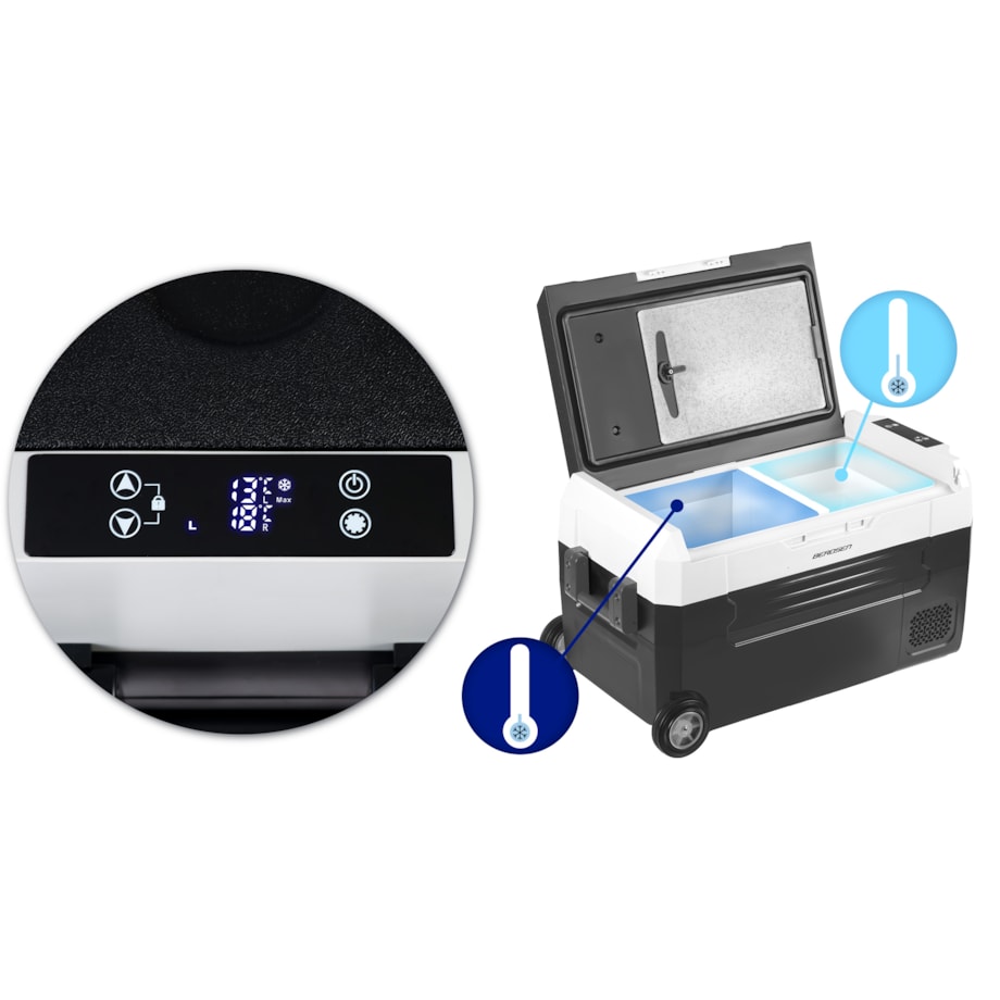 Lodówka kompresorowa turystyczna Berdsen Icemax 400 samochodowa zamrażarka 32L